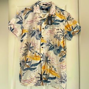 NWT Mavi Short Sleeve Button-Down Shirt